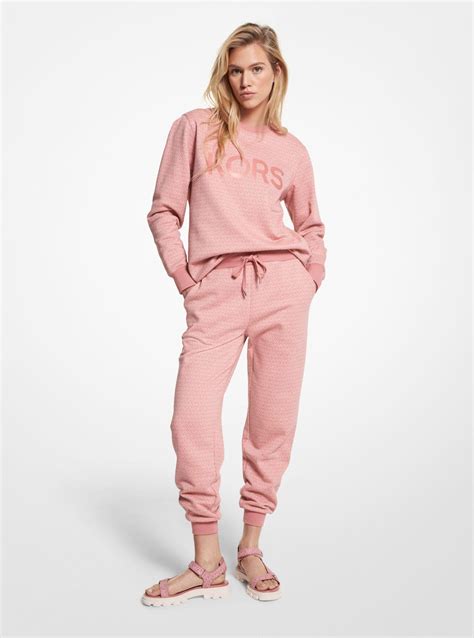 michael kors pink shirt|Michael Kors sweatsuit.